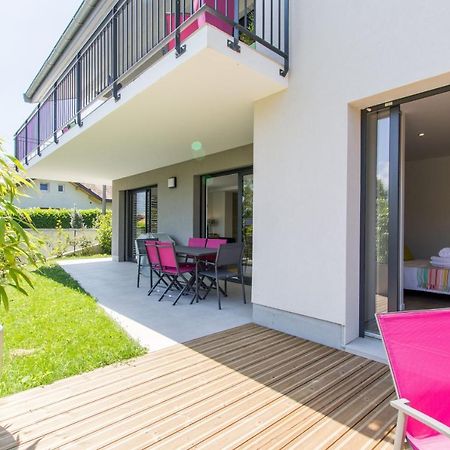L'Appartement Jardin Avec Vue Montagnes Sevrier Luaran gambar