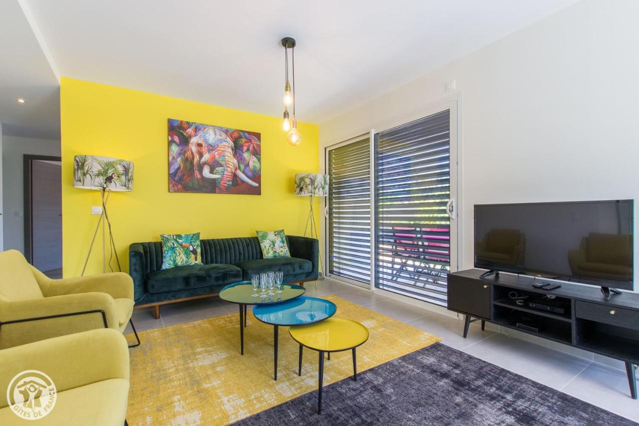 L'Appartement Jardin Avec Vue Montagnes Sevrier Luaran gambar
