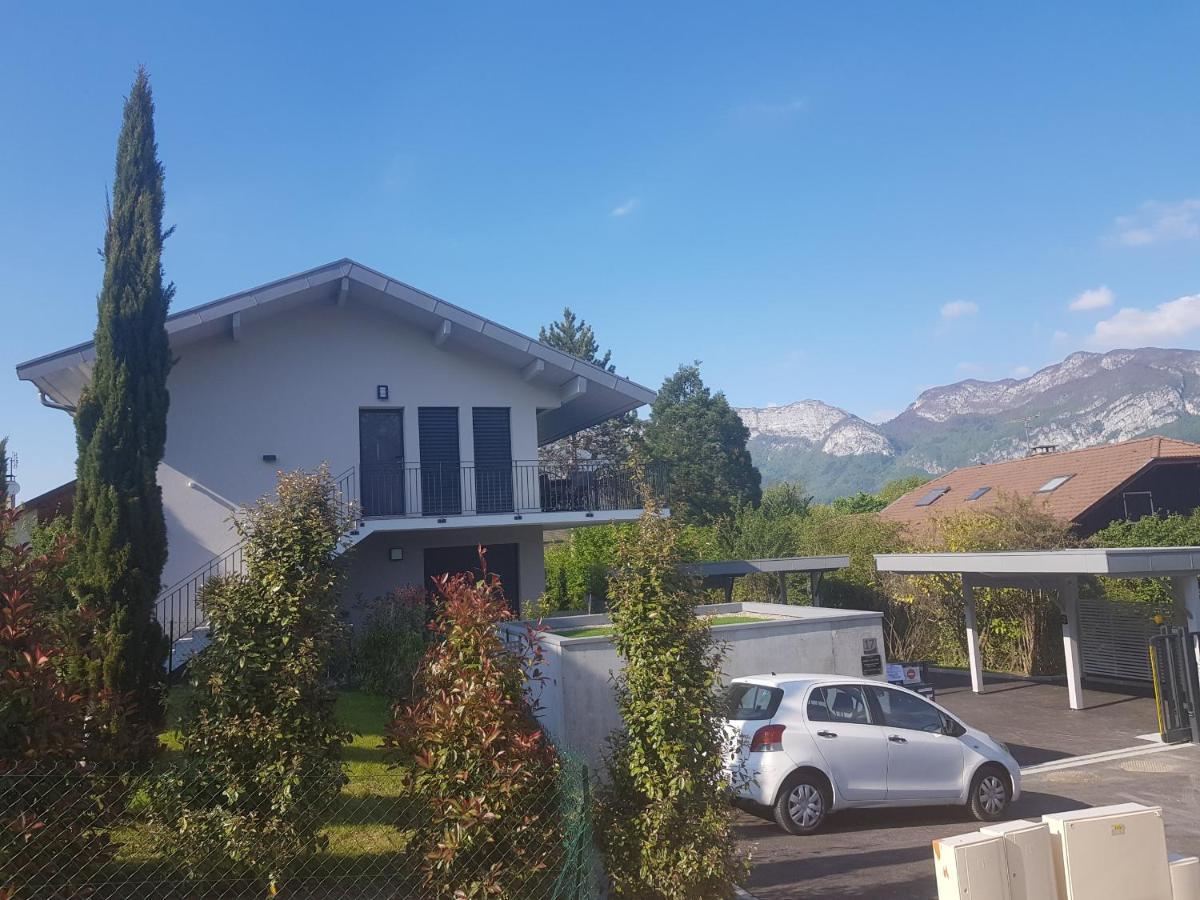L'Appartement Jardin Avec Vue Montagnes Sevrier Luaran gambar